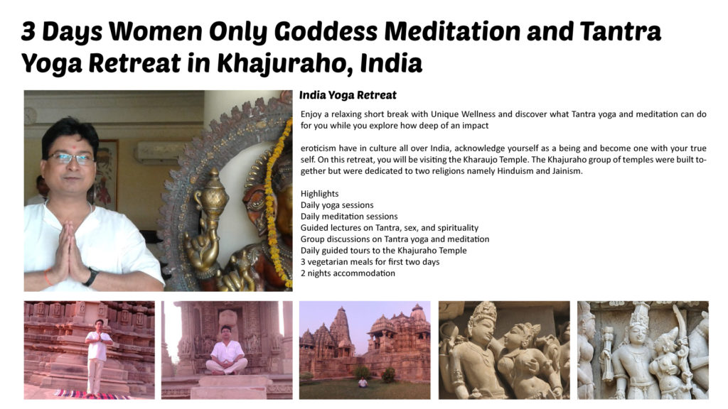 Tantra Yoga Meditation Retreats Khajuraho India Womens - 